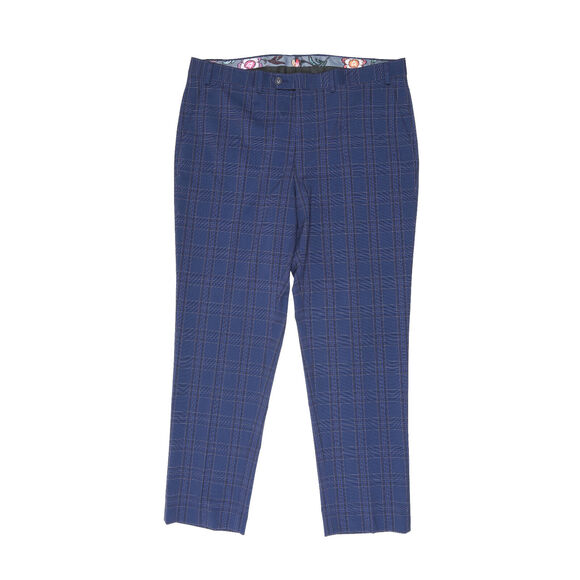 Sean John Men's Classic-Fit Patterned Suit Pants Blue Size 40X32 5048 - Picture 1 of 2